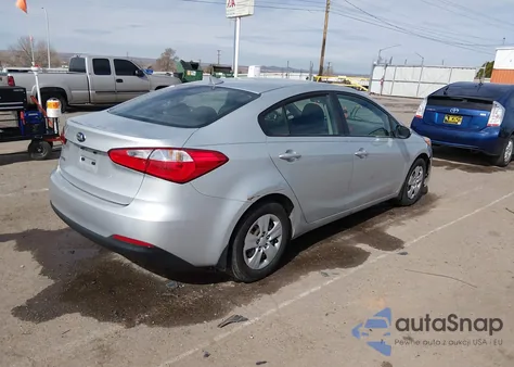 2016 Kia Forte Lx from USA, damaged, VIN KNAFK4A67G5550224